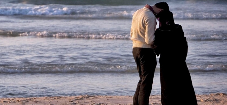 Husband and wife are like a cloth to each other
